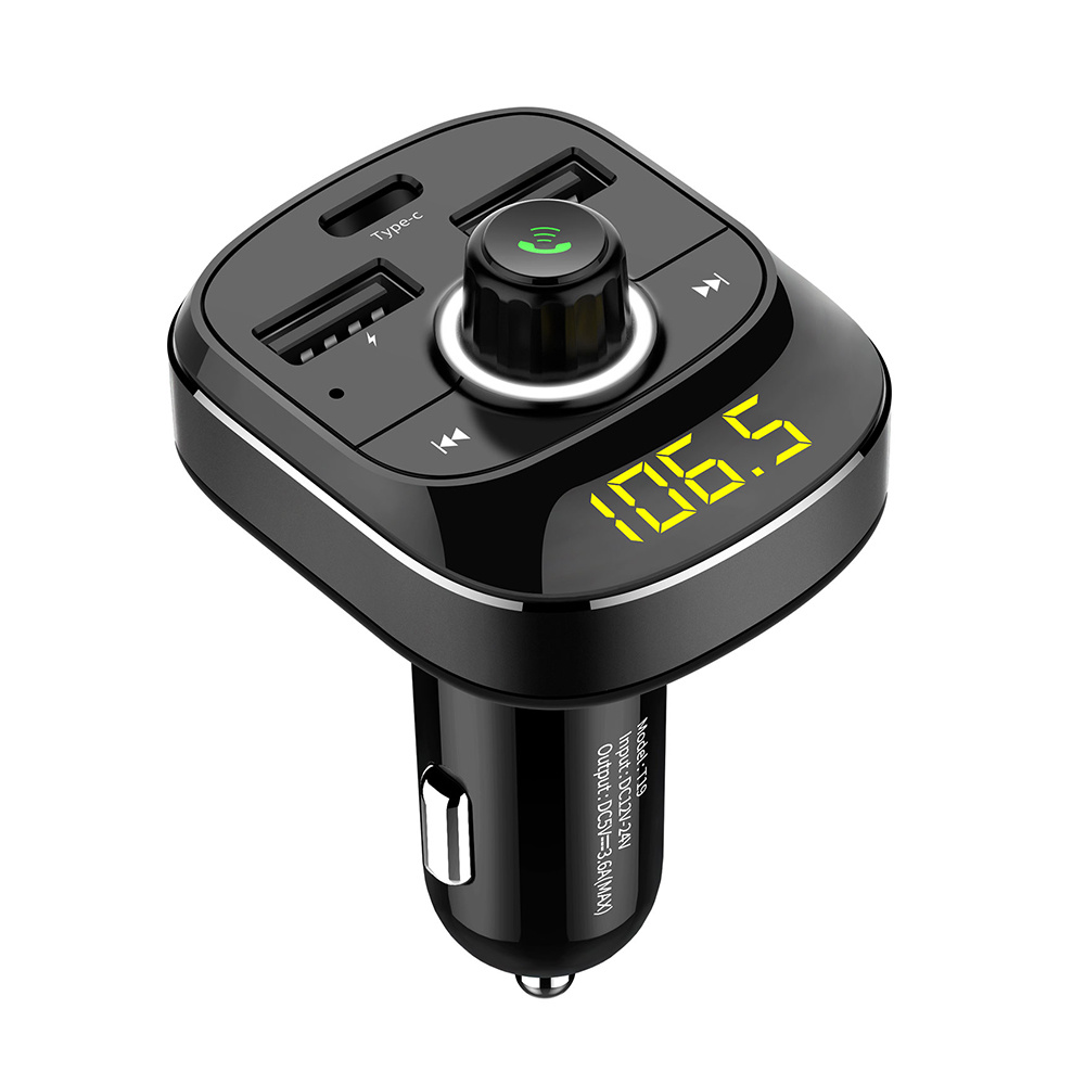 T19 CAR BLUETOOTH TRANSMITTER T19 CAR BLUETOOTH TRANSMITTER