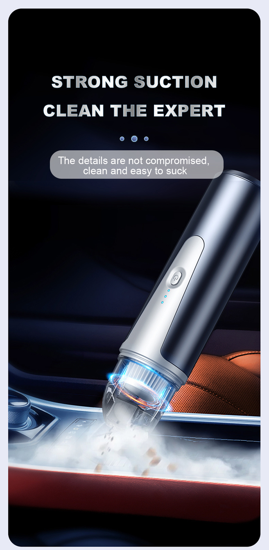 Cordless Powerful Car Vacuum Cleaner