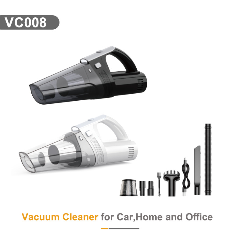 VC008 Cordless Handheld Vacuum Cleaner Compact Home and Car