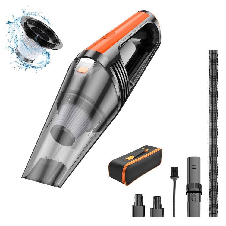VC003 Cordless Handheld Vacuum Cleaner with Large Battery, Powerful Suction - For Car, VC003 Cordless Handheld Vacuum Cleaner with Large Battery, Powerful Suction - For Car,