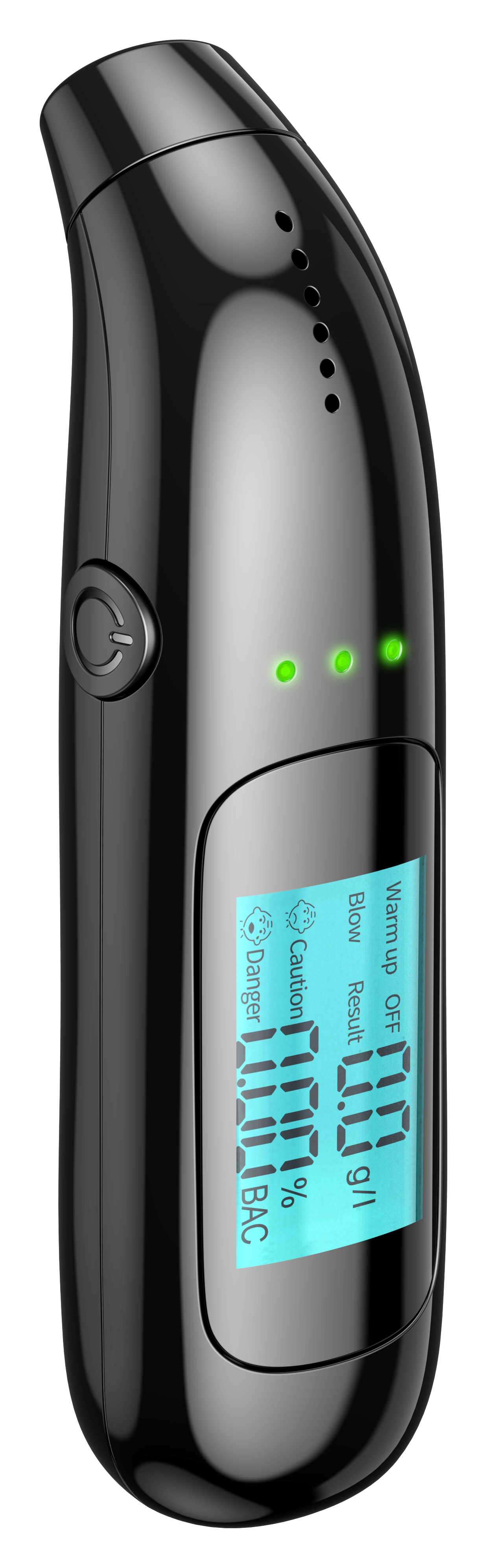 Portable Non- contact & High-Precision Alcohol Tester with Digital LCD Screen