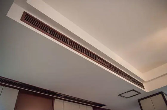 Air conditioning system to reduce the noise of several measures Air conditioning system to reduce the noise of several measures