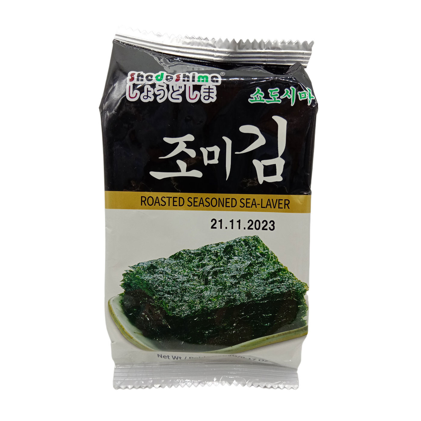 Roasted Seasoned Sea-Laver 5g