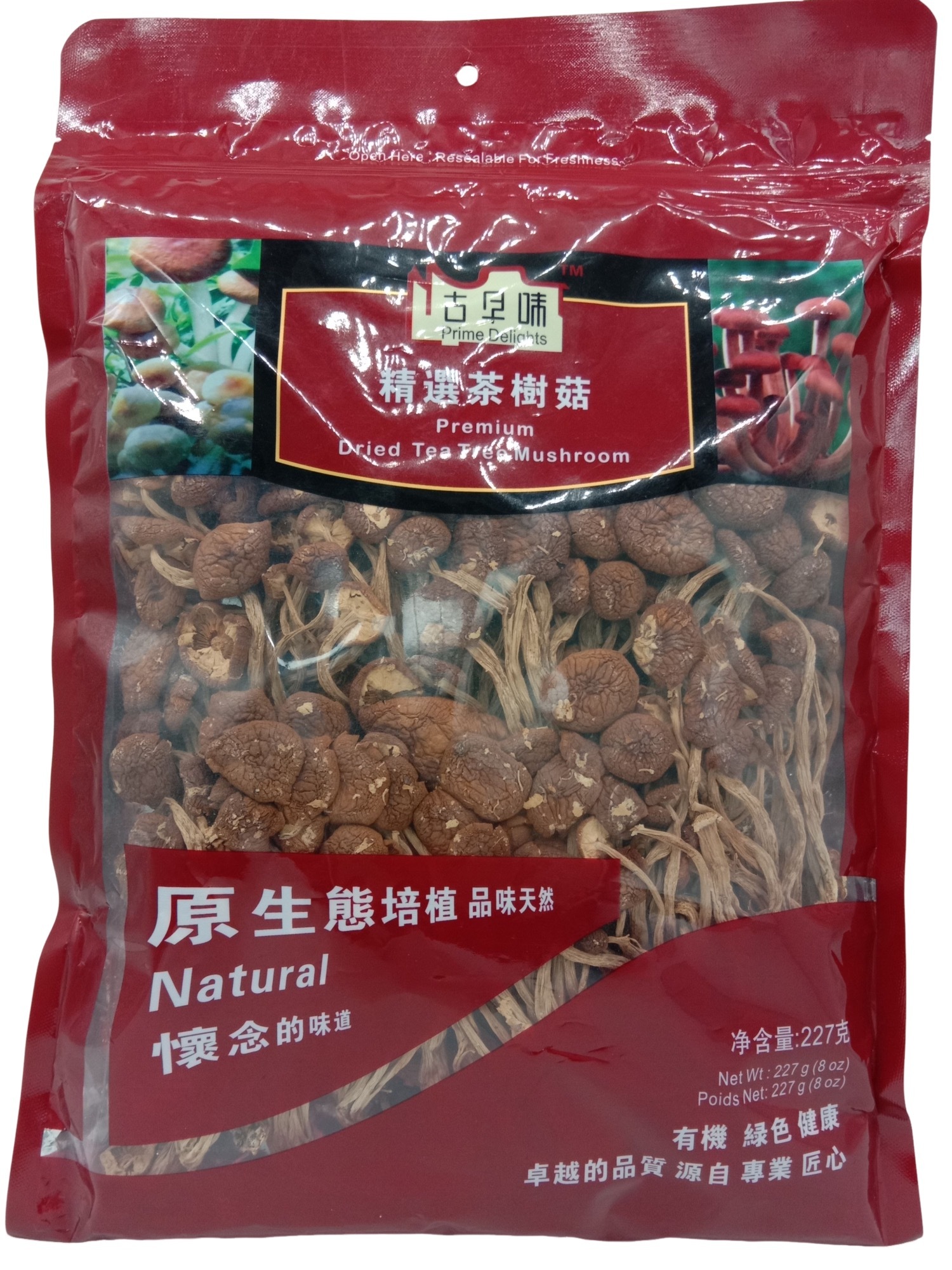 Premium Dried Tea Tree Mushroom 227g