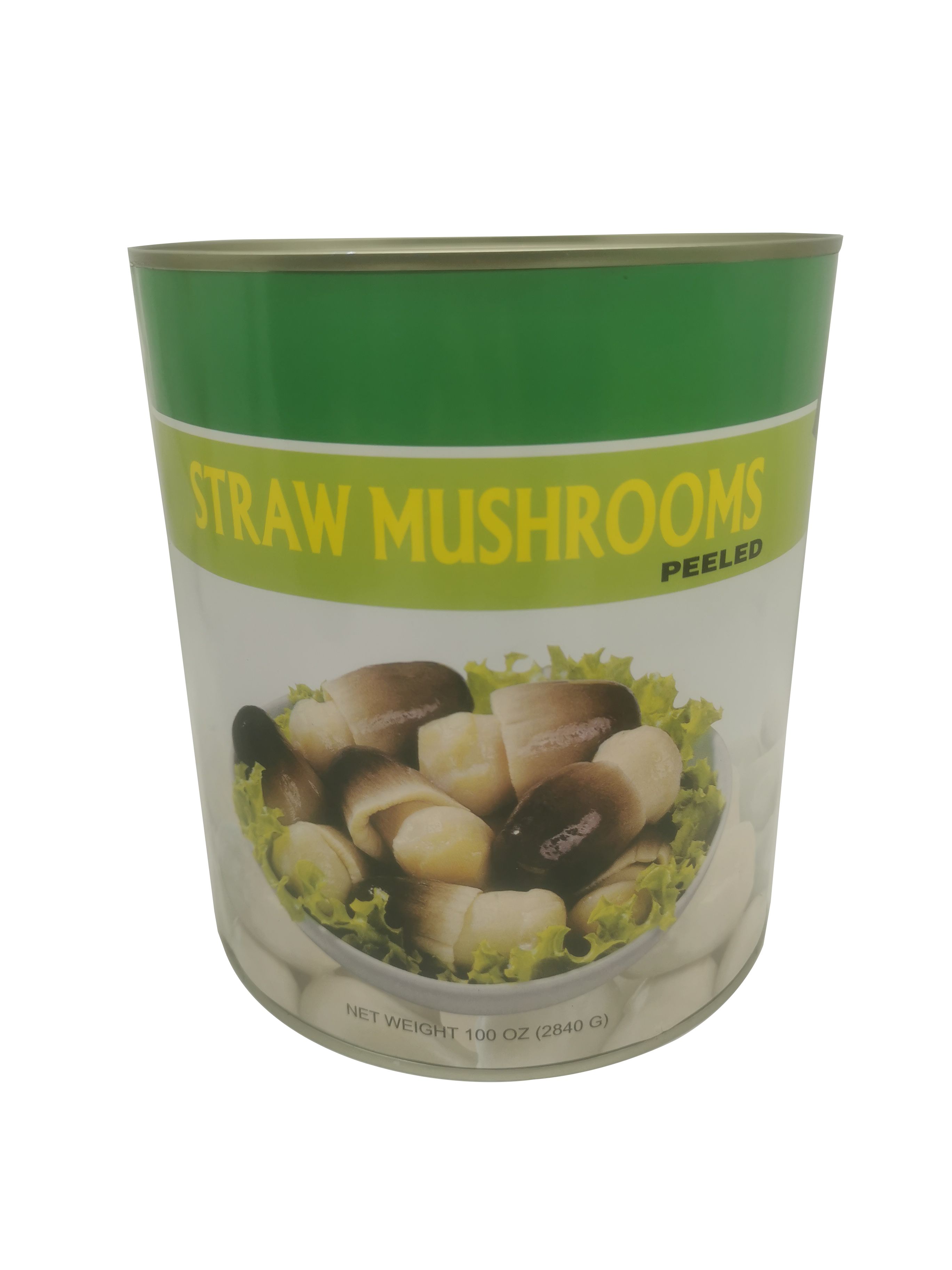 Canned Straw Mushroom（Peeled） 2840g