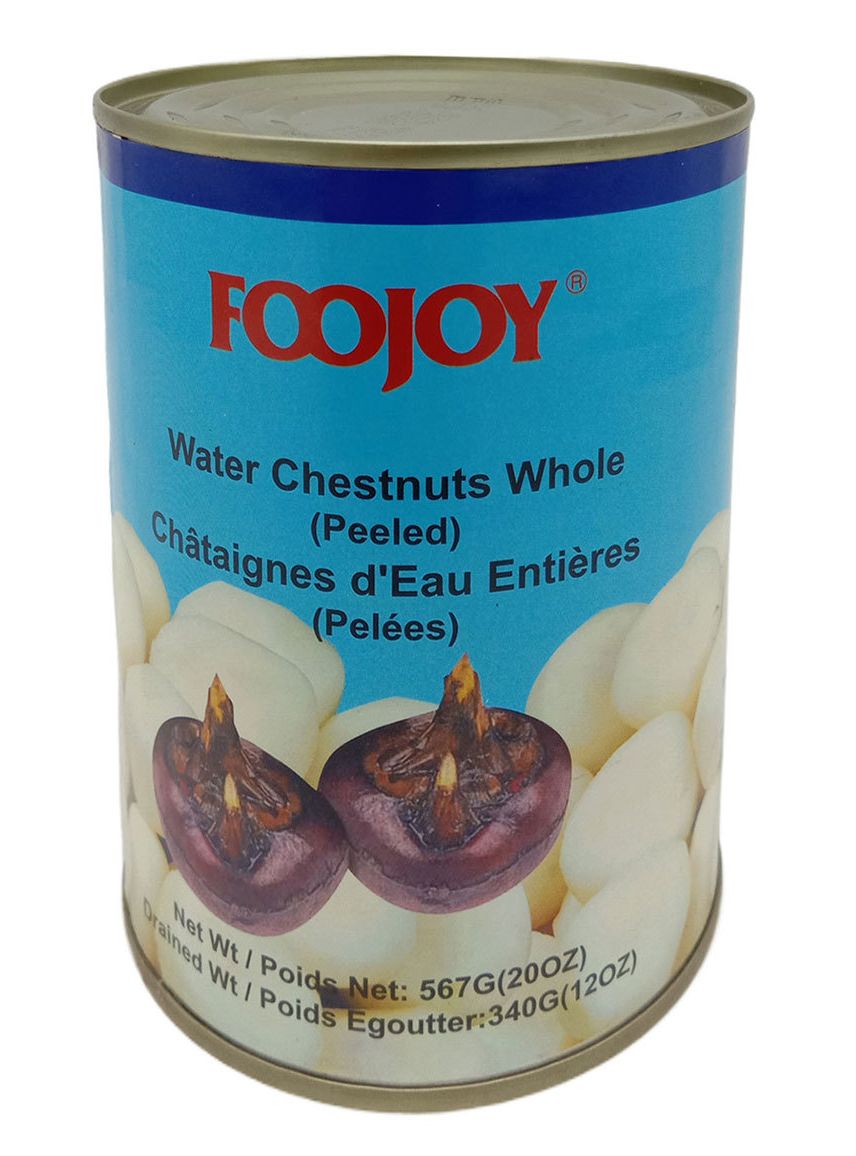 Water Chestnuts Whole (Peeled) 567g