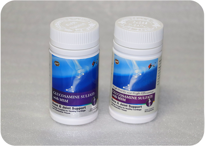 Glucosamine sulfate with MSM