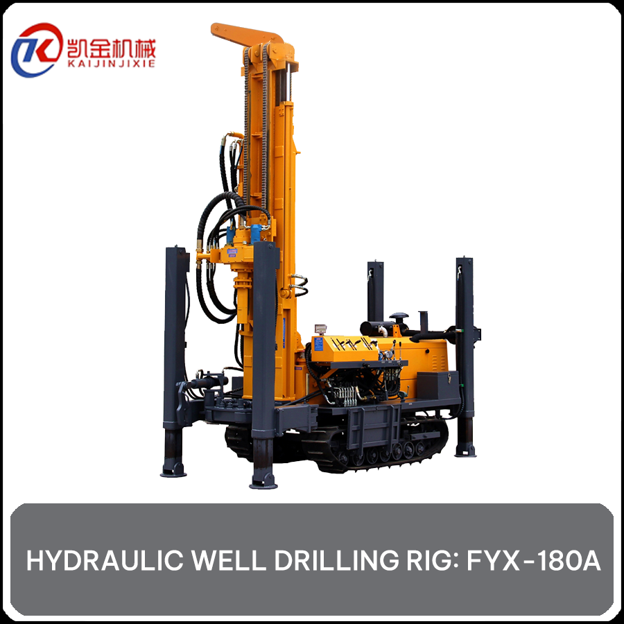 FYX180A HYDRAULIC WELL DRILLING RIG