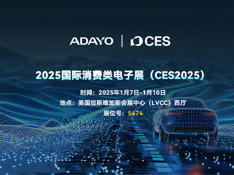ADAYO尊龙凯时人生就是博与您相约CES 2025