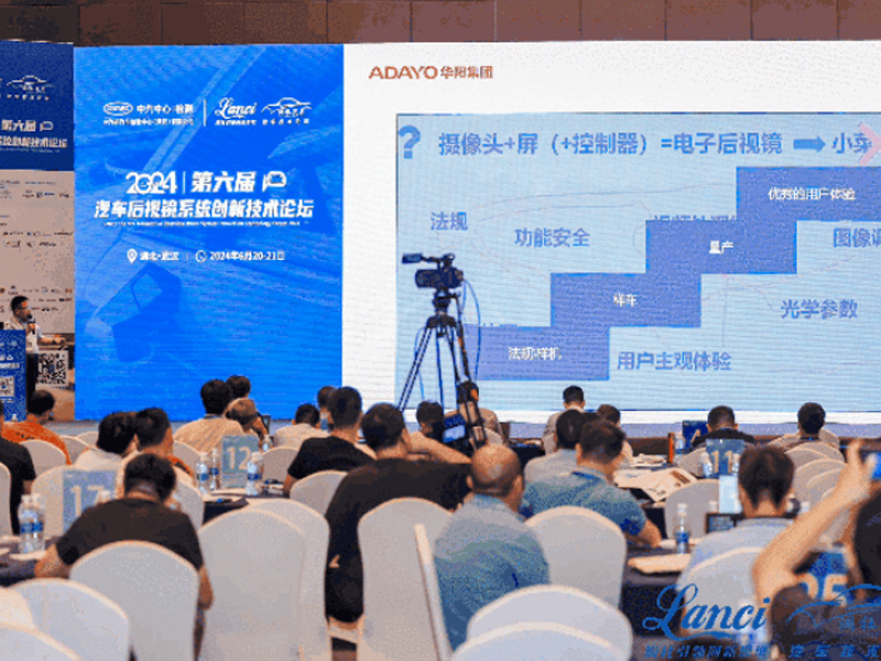ADAYO華陽參加瀾社2024汽車后視鏡系統(tǒng)創(chuàng)新技術論壇