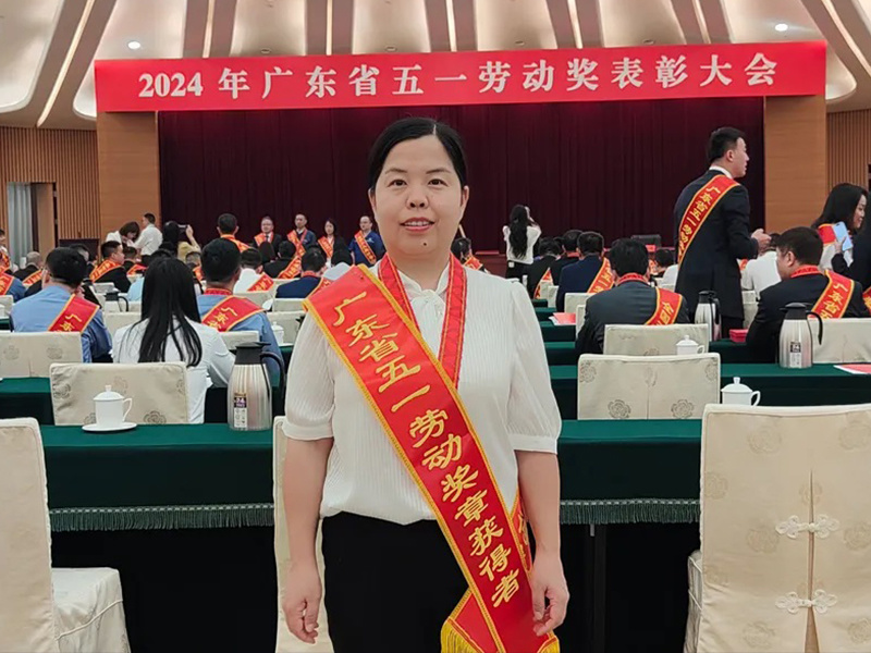 創(chuàng)新路上追夢人——華陽通用楊青春榮獲“廣東省五一勞動獎章”