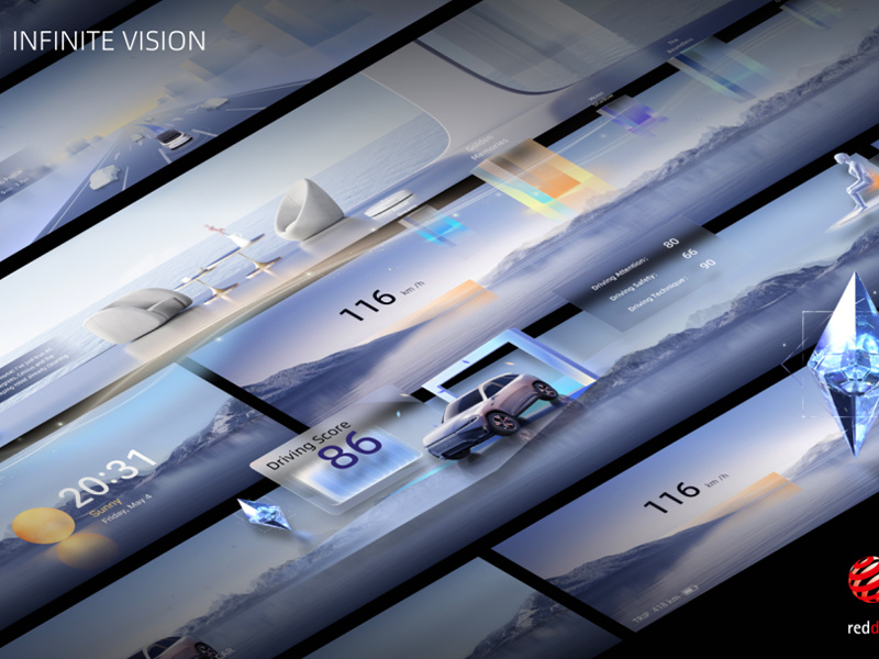 ADAYO’s ‘Infinite Vision’ Intelligent Cockpit HMI Design Awarded Red Dot Award
