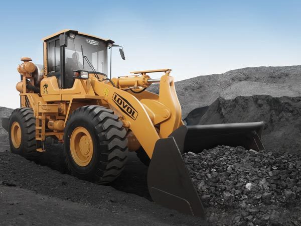 The difference between loader and bulldozer