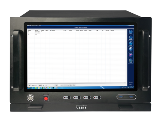 帶音頻采集IP網絡廣播主控機-（15.6英寸） IP-8560DV