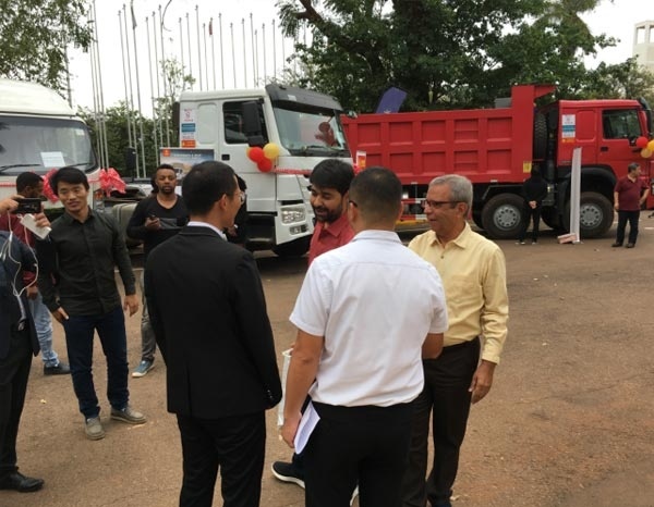 SINOTRUK Vehicle Delivery 1