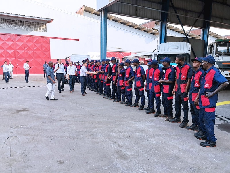 SINOTRUK conducts interactive and caring activities for local dealer after-sales service teams