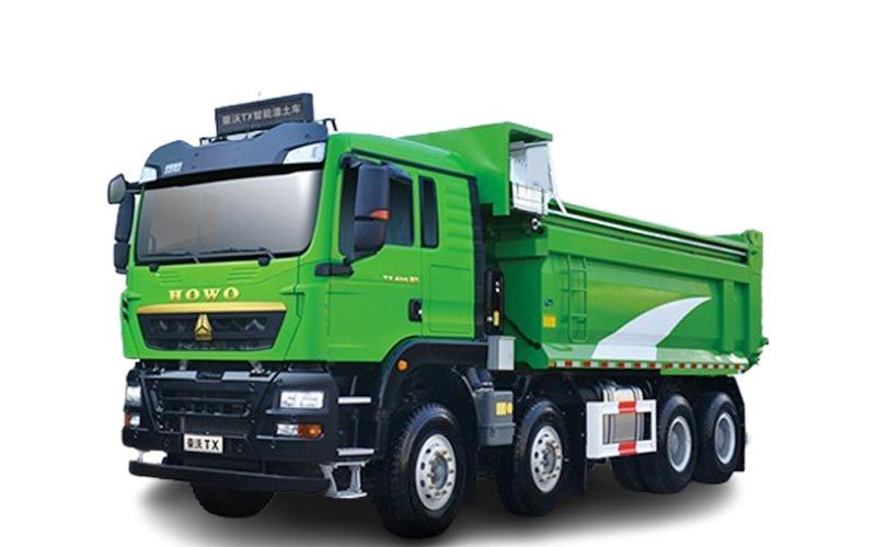 ТЯЖЕЛЫЙ ГРУЗОВИК 8X4 С КУЗОВОМ-РАЗГРУЗЧИКОМ