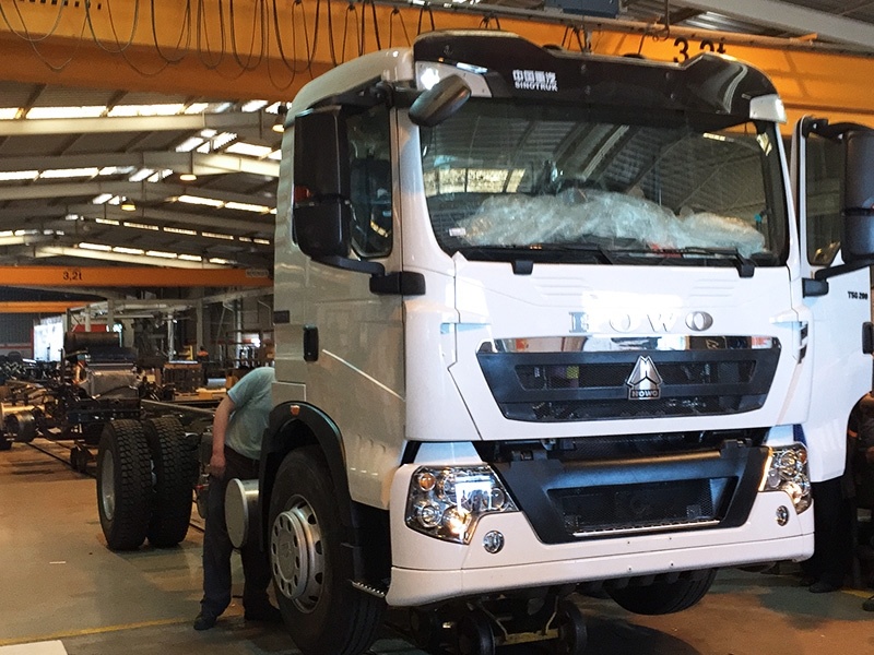 SINOTRUKMAN technology product T5G is delivered to vehicle for the first time