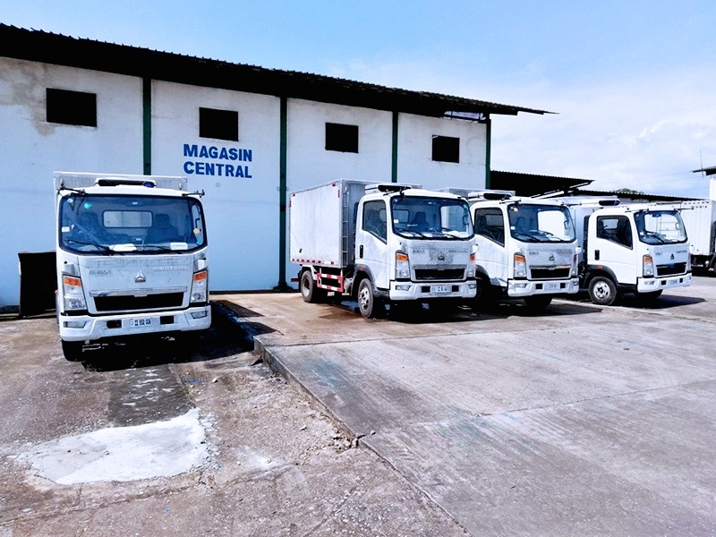 The light truck refrigerated truck purchased by the local drinking water company is used for transporting bottled water, and the customer satisfaction is high. Multiple batches have been purchased.