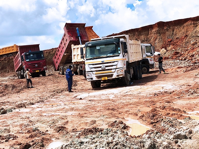Harsh working conditions make HOWO trucks' solid chassis technology a reality.