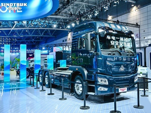 Новые丨Три новых чисто электрических модели China National Heavy Duty Truck производят впечатление!