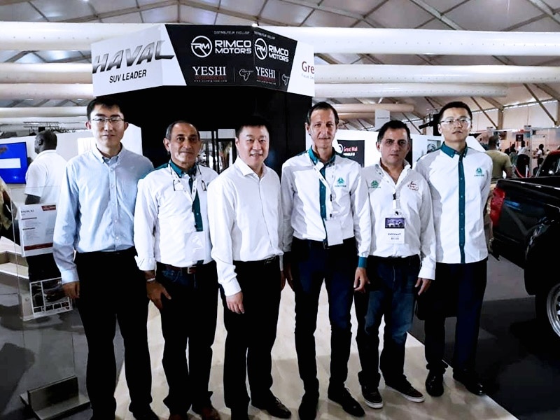 SINOTRUK collaborates with local dealers to participate in the Abidjan International Auto Show