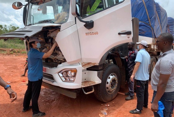 SINOTRUK delivers vehicle maintenance to customers in Malaya