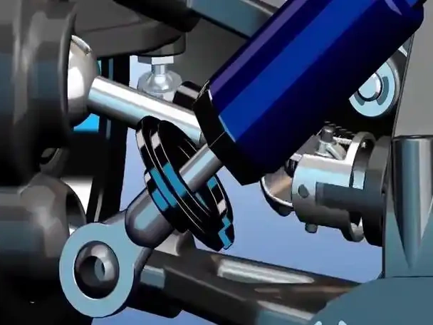 Construction of Automotive Shock Absorber Assembly