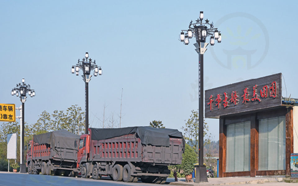 Projet d'éclairage public de Yongzhou, Hunan