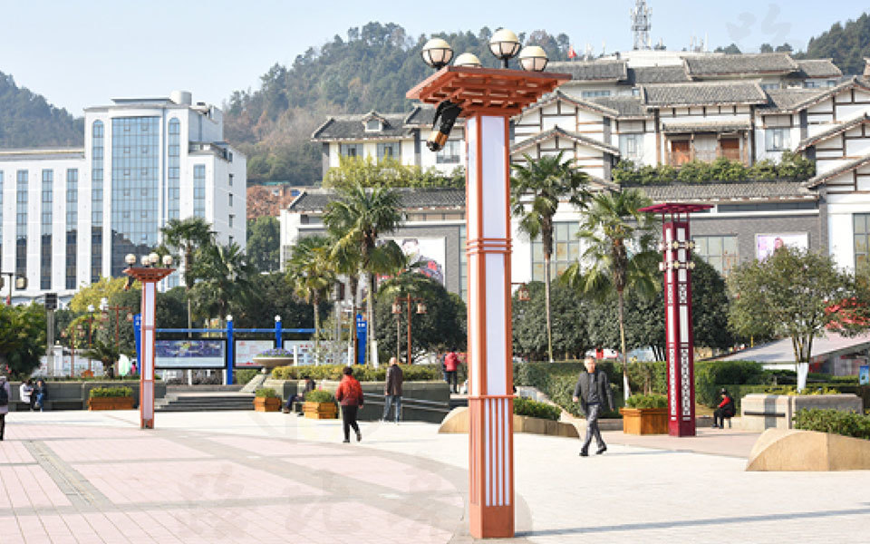 Projet d'éclairage paysager de la Place d'Or de Ganzhou, Jiangxi