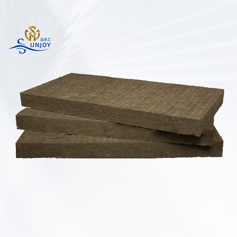 Fire resistant black rock wool