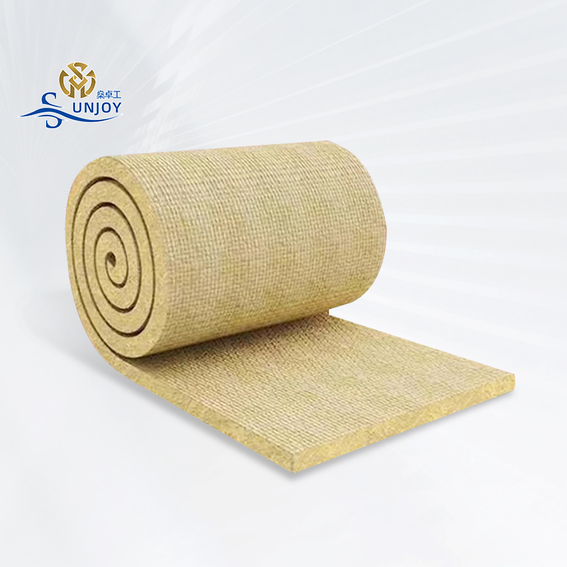 Rock wool roll insulation blanket