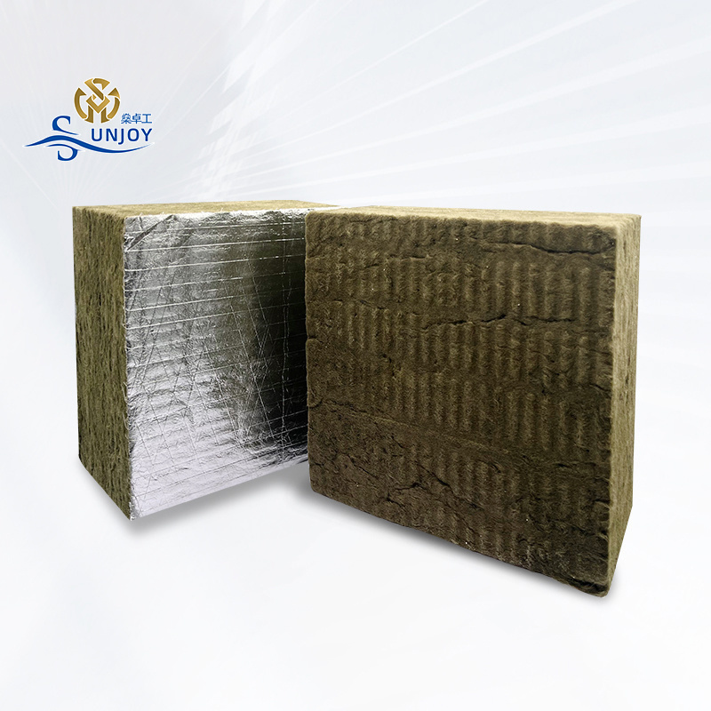 Fire resistant black rock wool