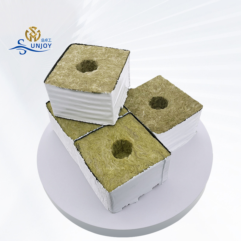 Hydroponic rock wool