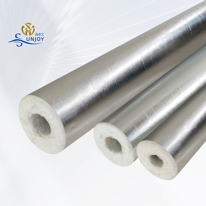 Ceramic fiber insulation pipe (with aluminum foil)