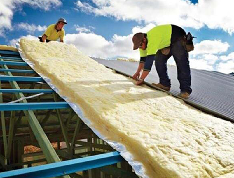 Glass Wool on Roofs Glass Wool on Roofs