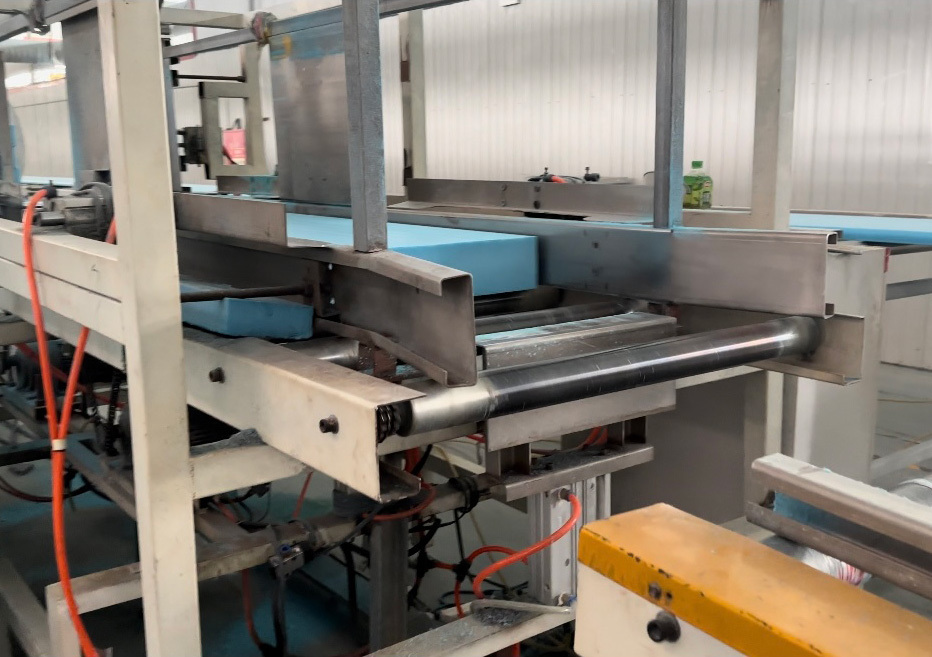Extruded board equipment