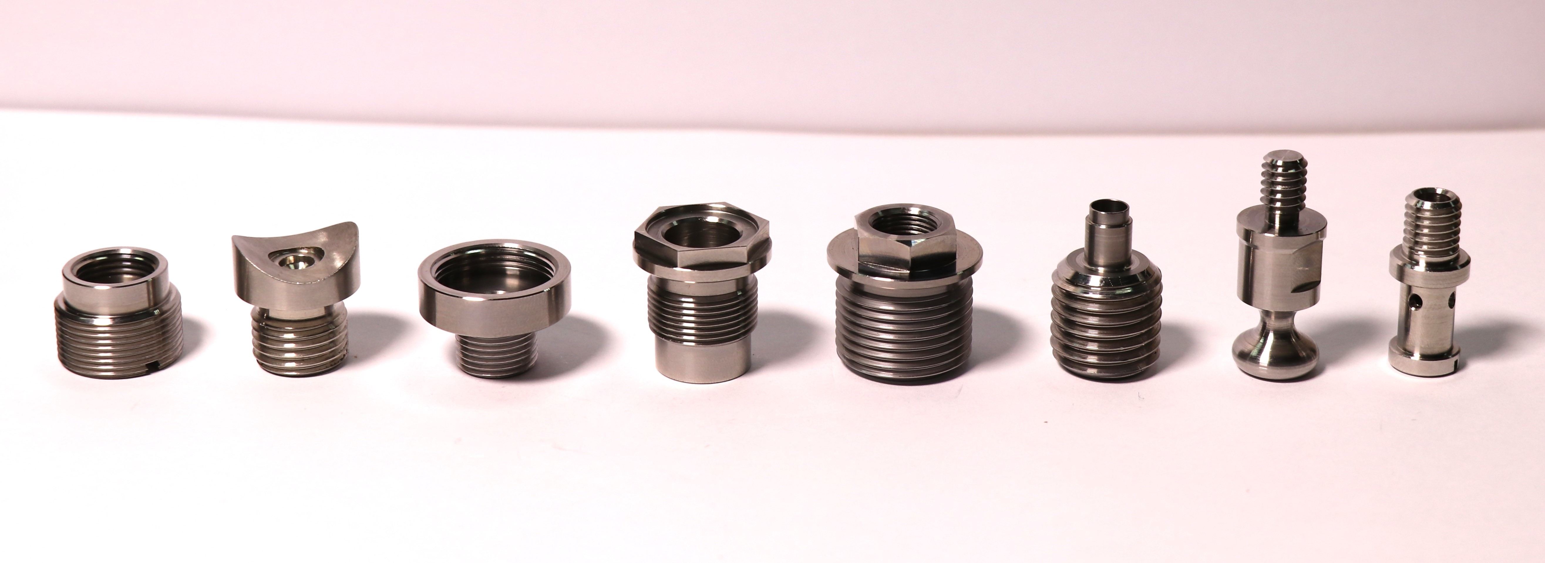 Various shaped parts