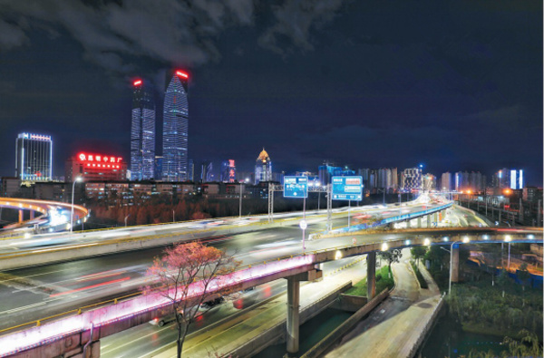 Second Ring Rapid System Lighting Landscape Lighting Improvement and Renovation Project (Shihuguan-Mingbo Flyover Section)