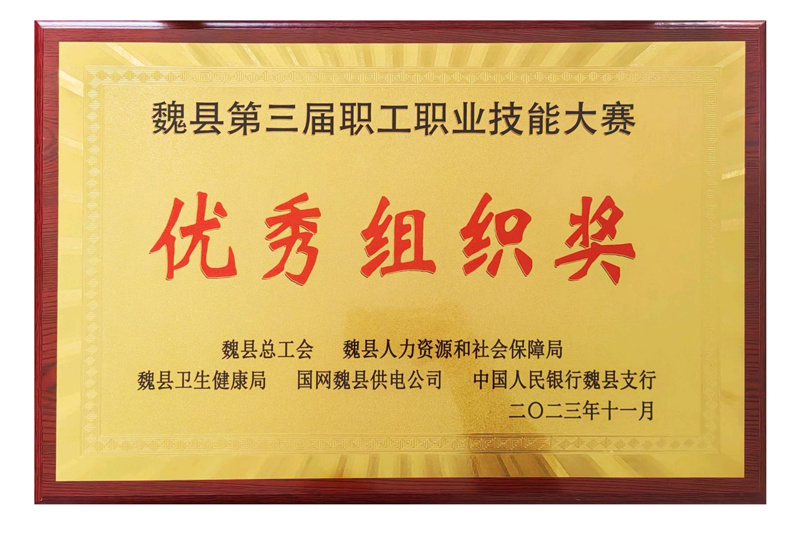 优秀组织奖