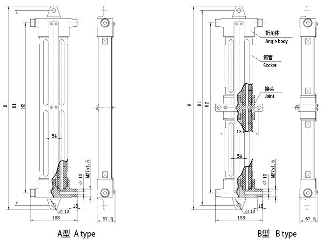 CB685-76 Pressure resisting type level