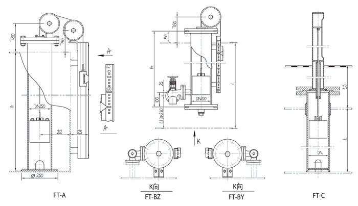 Float level gauge