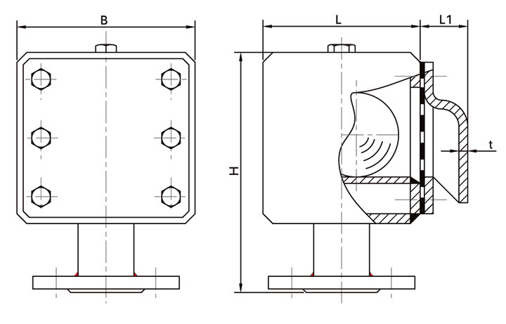 Float ball type air cap