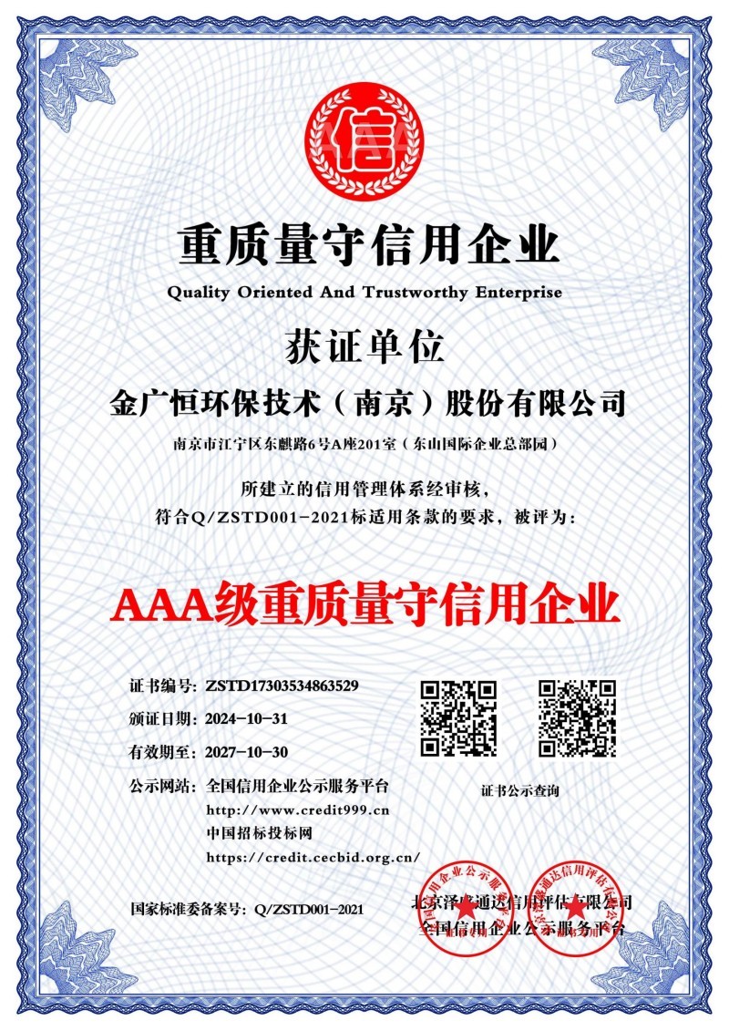 AAA Level Quality And Trustworthy Enterprise