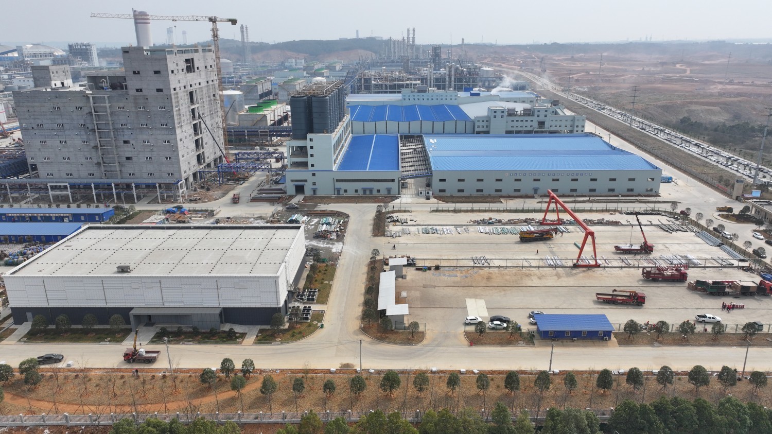 酰胺及尼龍新材料項(xiàng)目中央控制室土建工程