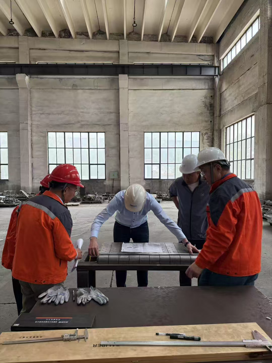 European Customers Visited Our Factory and Reached A Long-Term Cooperation Intention