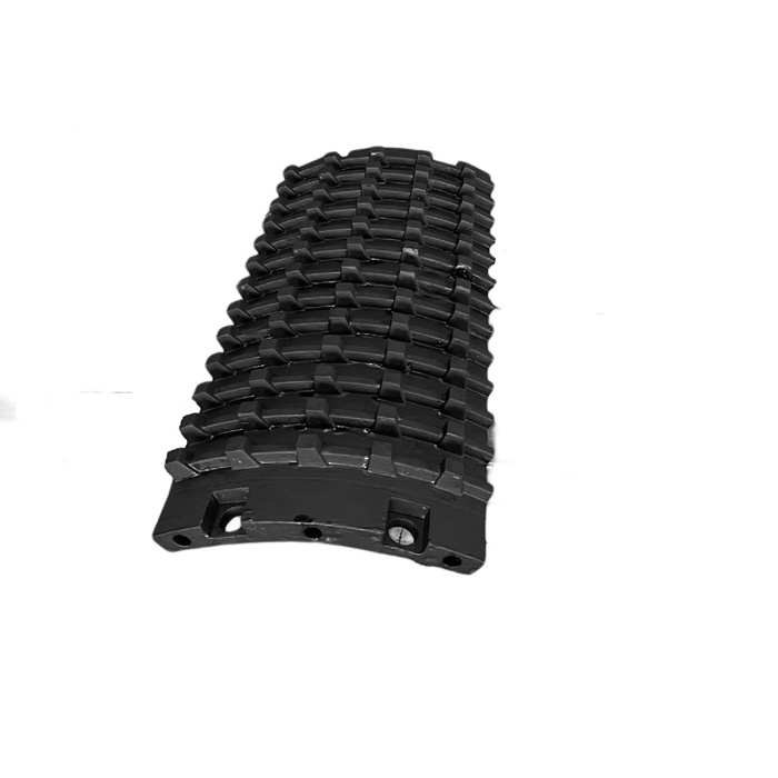 Roll-type crusher roll plates