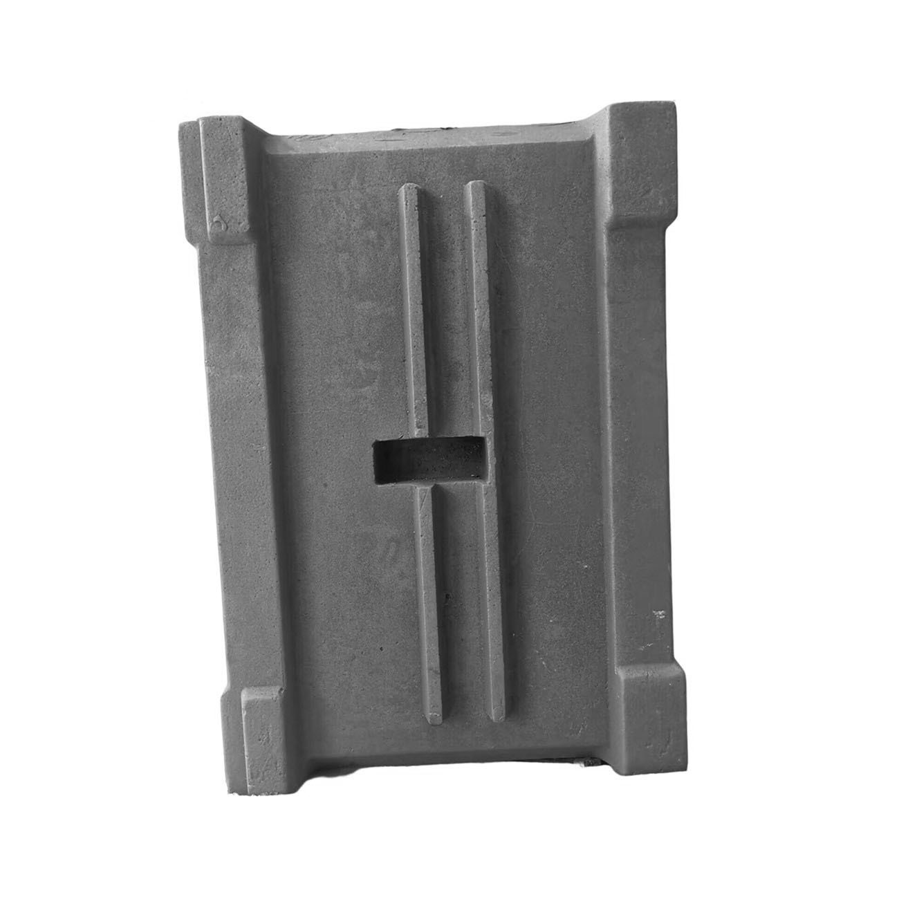 Plate casting for impact crusher