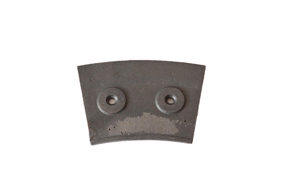 Impact crusher plate
