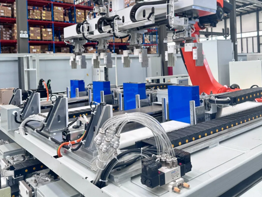 Huiyao Laser Fully-Automated Energy Storage Prismatic Battery Module PACK Line